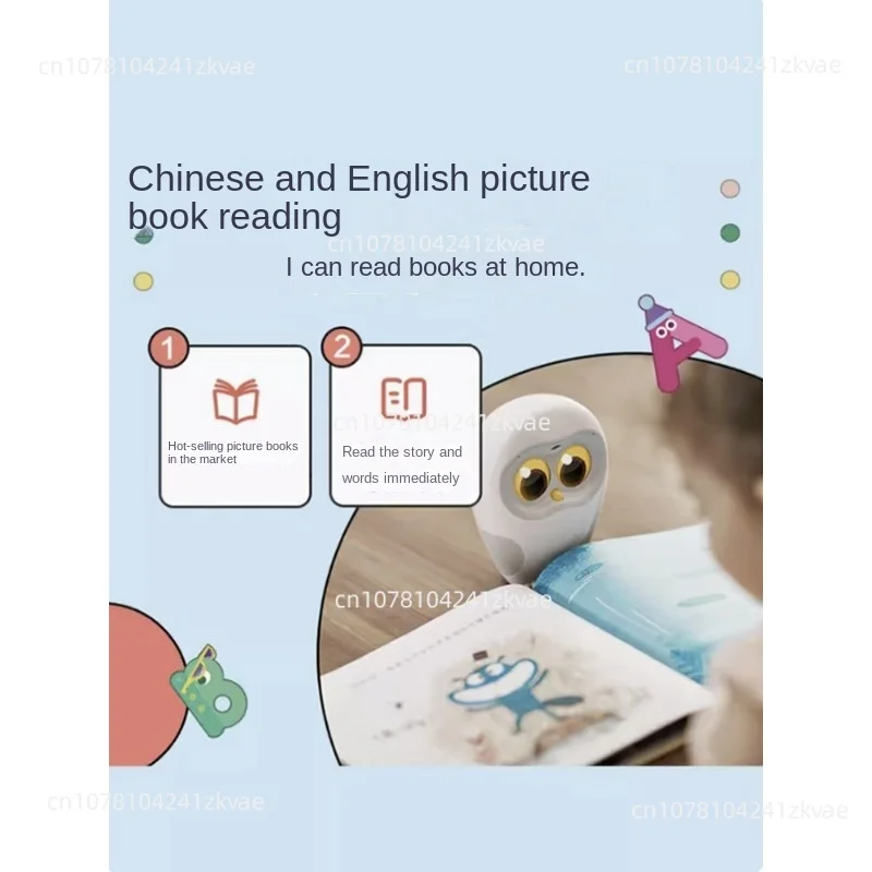 Picture Book Reading Robot English Talking Pen Children's Intelligent Early Education Story Machine Learning Machine