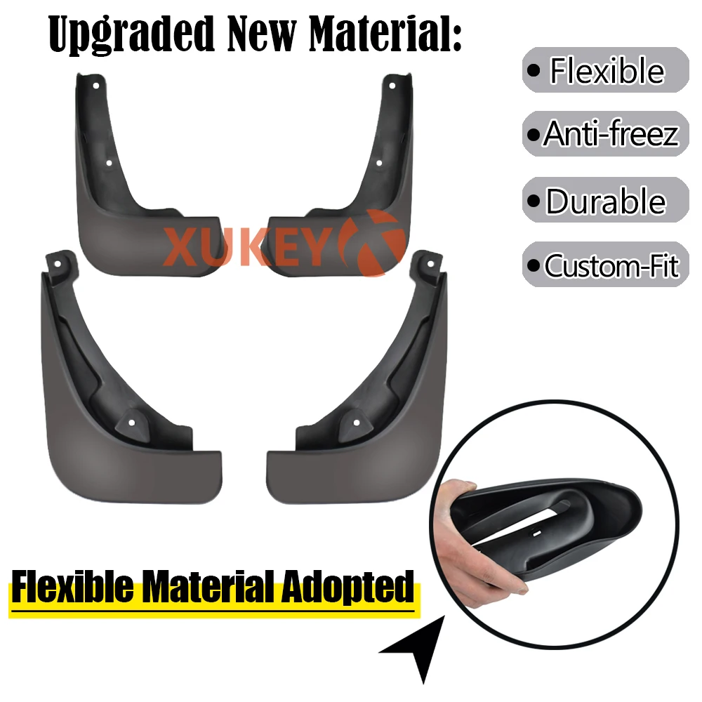 Car Mudflaps For Dodge Dart 2013-2016 sedan Mud Flaps Splash Guards Mudguards Mud Flap Front Rear Fender Protector