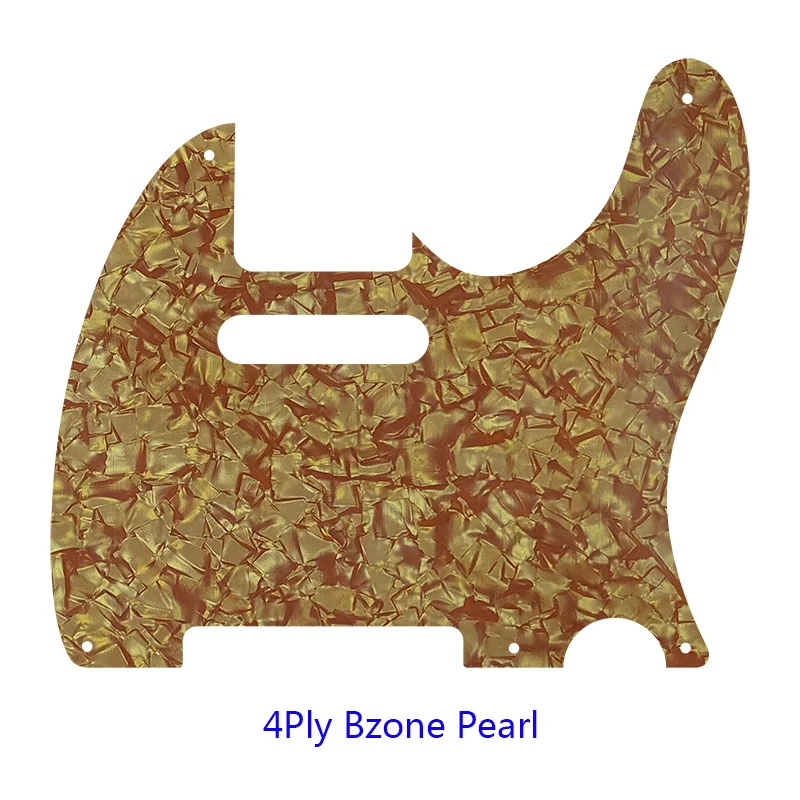 XinYue Custom Guitar Parts - For US Standard 5 Screw Holes 52 Year Tele Telecaster Guitar Pickguard Scratch Plate Flame Pattern