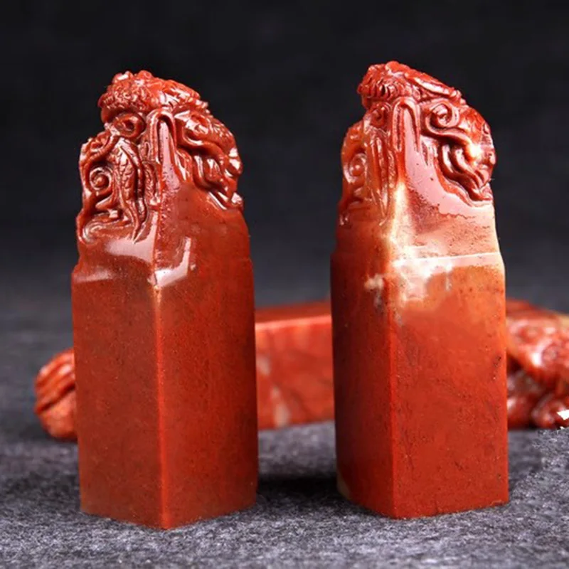 1 Pcs Creative Traditional Chinese Carving Art Seal Stamp Engraved Blank Stone DIY Calligraphy Painting Art Scrapbook Supplies