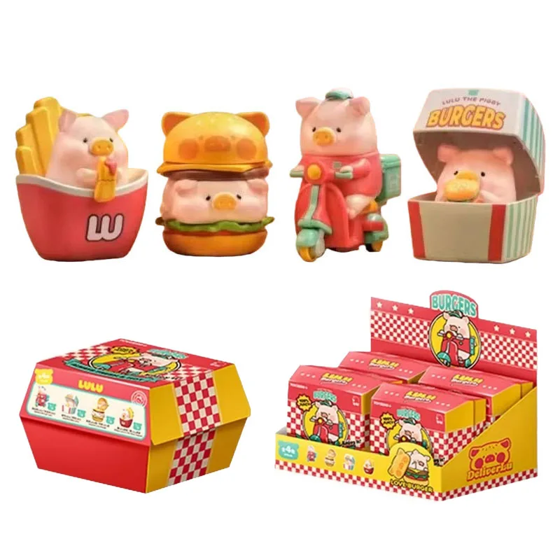 

НОВИНКА: Фигурка Lulu The Piggy в закрытой упаковке, аниме-игрушка, милый поросенок Лулу, доставка на дом, мобильная закрытая коробка-сюрприз, игрушка, подарок на день рождения для детей