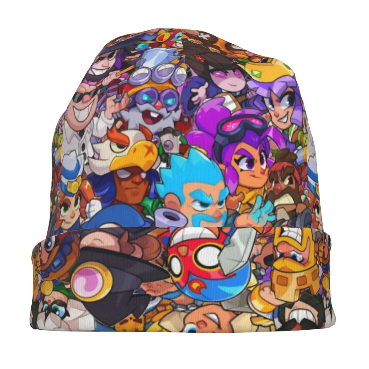 Clashes Royaleds Game Skullies Beanies Hats الهيب هوب الرجال النساء قبعات التزلج الدافئة ذات الاستخدام المزدوج بونيه القبعات