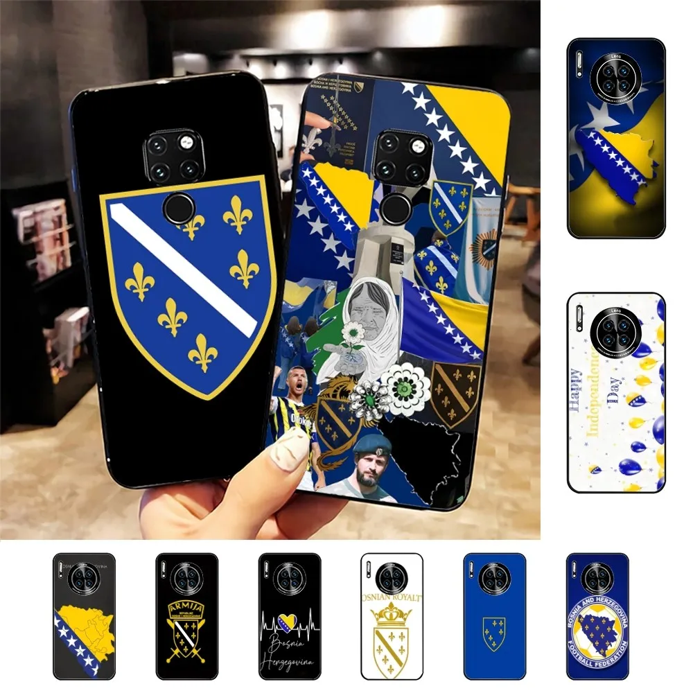 B-Bosnia And H-Herzegovina Phone Case For Huawei Mate 10 20 30 40 50 Lite Pro Nova 3 3i 5 6 SE 7 Pro 7SE