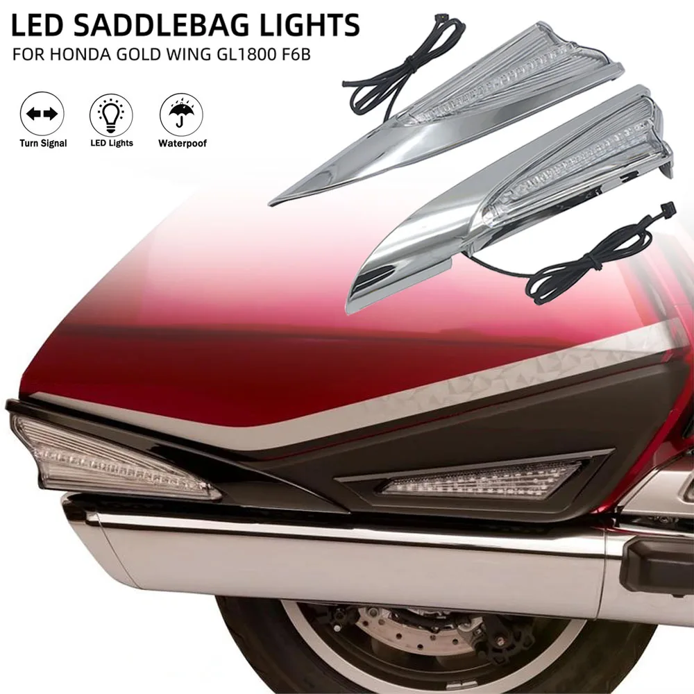 

Светодиодная лампа для мотоцикла, задняя крышка, аксессуары для HONDA Gold Wing GL 1800 Goldwing GL1800 F6B 2018-2020
