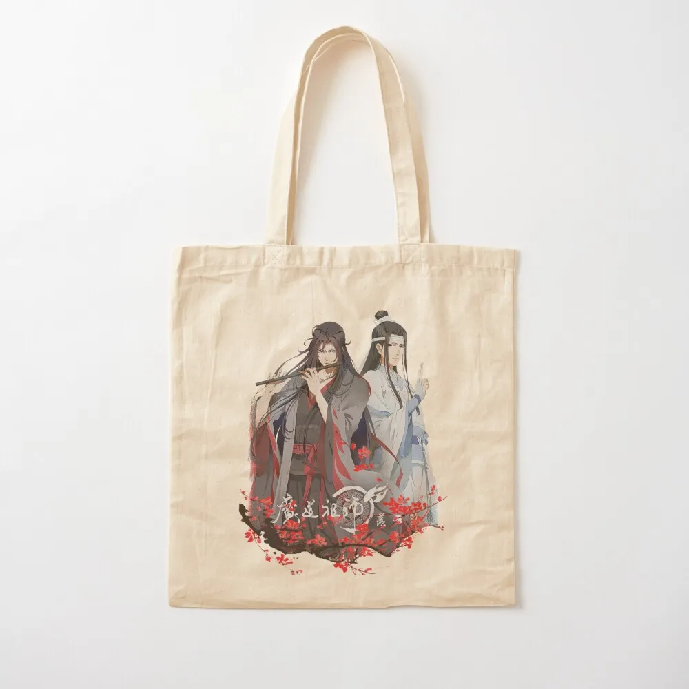 Lan Wangji and Wei Ying - Mo Dao zu shi - Grandmaster of Demonic Cultivation - The Founder of Diabolism Tote Bag