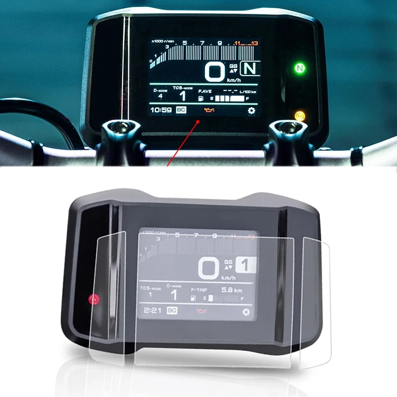 Yamaha MT09 Screen Protector Dashboard Film