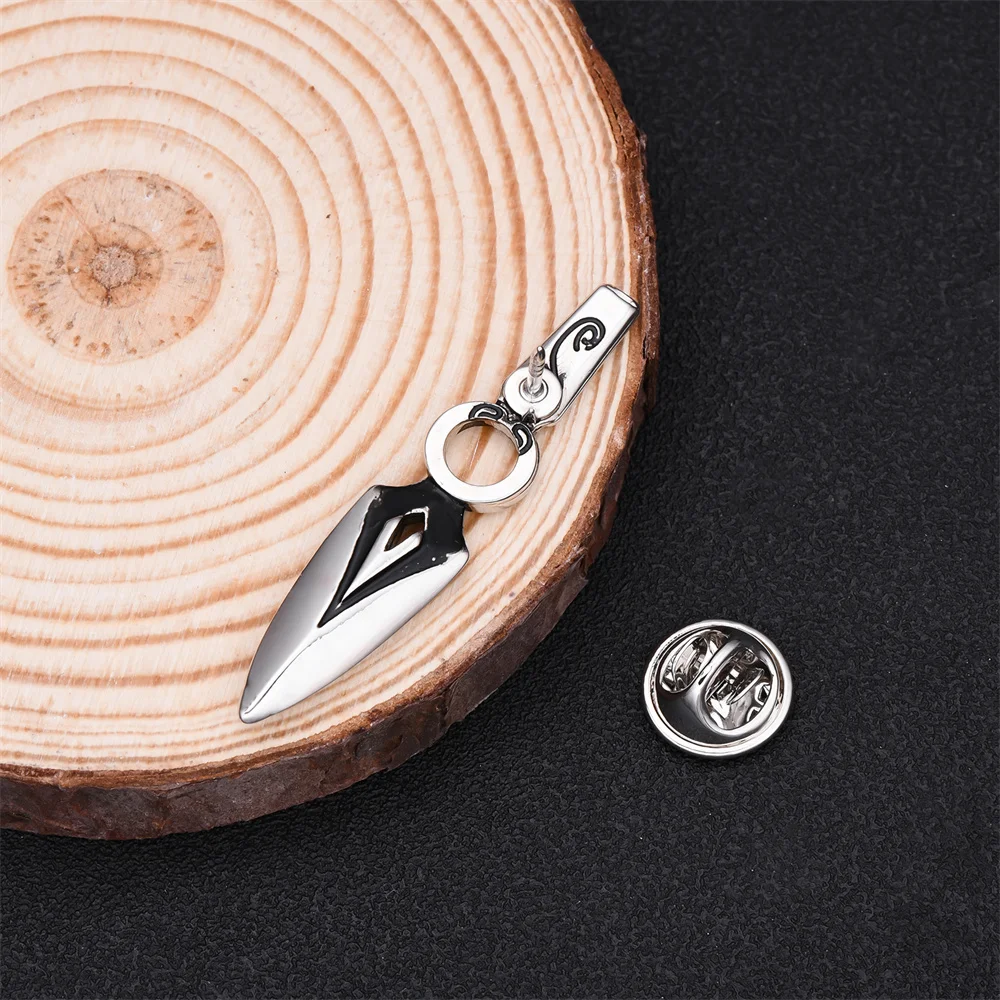 Valorant Same Enamel Pin Fashion Design New Jett Knife Lapel Brooch Badge Cosplay Jewelry for Game Fans Gift Accessories