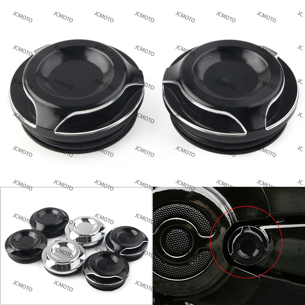 For Harley Davidson V-Rod VRSCF/D/R 2006-2017 CNC Aluminum 2Pcs/Pair Motorcycle Swingarm Pivot Bolt Cover Protector Guard Decor