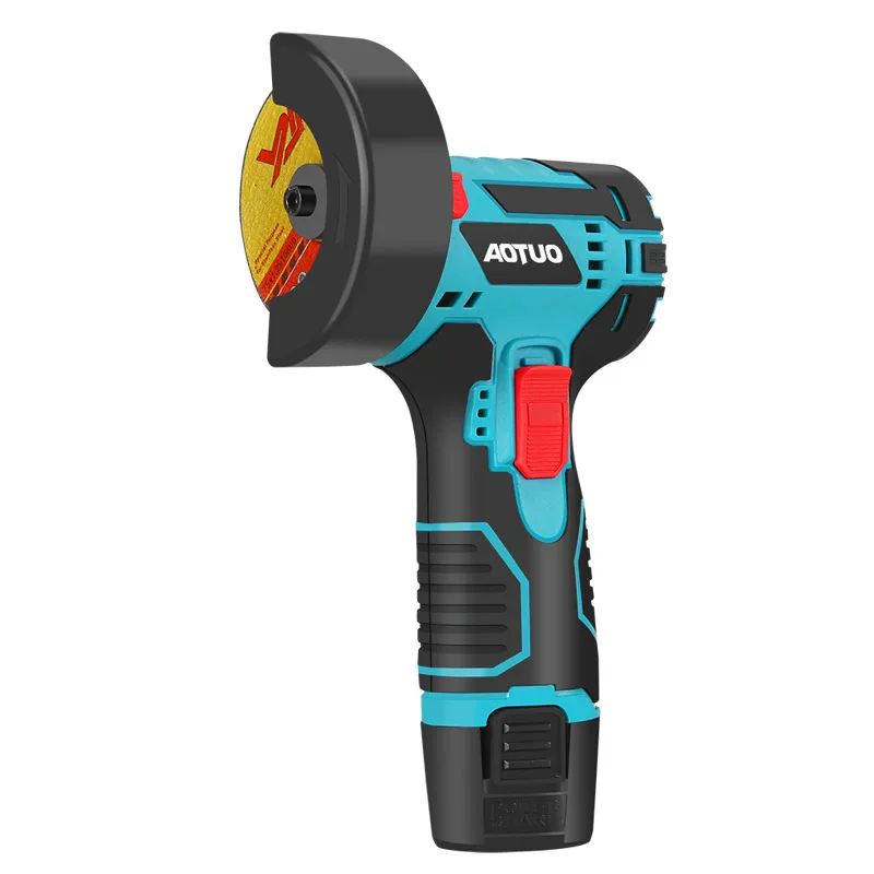 JBS Akku-Lithium-Poliermaschine, 3 Zoll Mini-Winkelschleifer, tragbarer kleiner Winkelschleifer