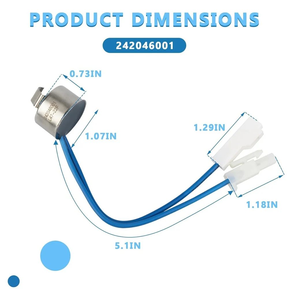 

Замена термостата разморозки холодильника для эффективного контроля температуры, совместимого с несколькими брендами