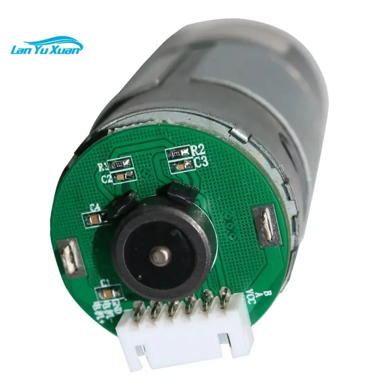 

Hall magnetic encoder 545/550/555 geared DC motor code disc motor speed measurement direction sensor