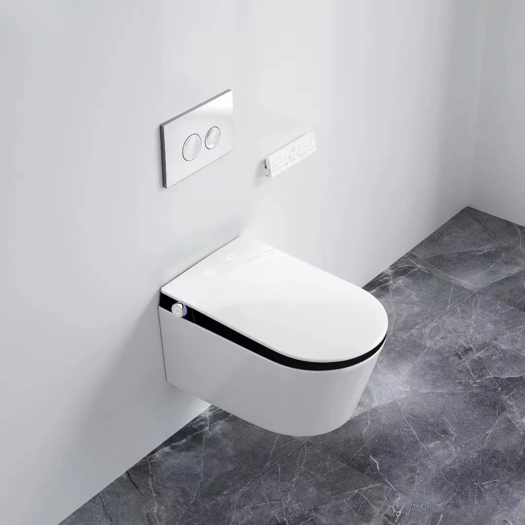 

BTO Chinese Ceramic Wallhung Toilet Intelligent Wall Hung Smart Toilet Automatic Wc