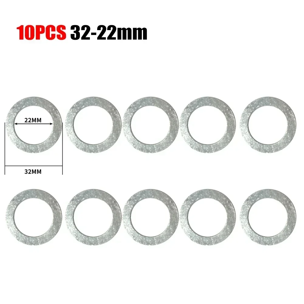 2322111 10pcs/set Circular Saw Ring Reducting Rings For Circular Saw Blade ConversionRing Cutting Disc InnerHole Adapter Rings