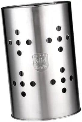 

Подставка для палочек из нержавеющей стали 304 - многофункциональный органайзер и сушилка для кухонных принадлежностей, 13,5 см