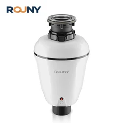 Continuous Feed Garbage Disposal with Sound Reduction,3/4 HP Food Waste Disposer with Stainless Steel Grinding System