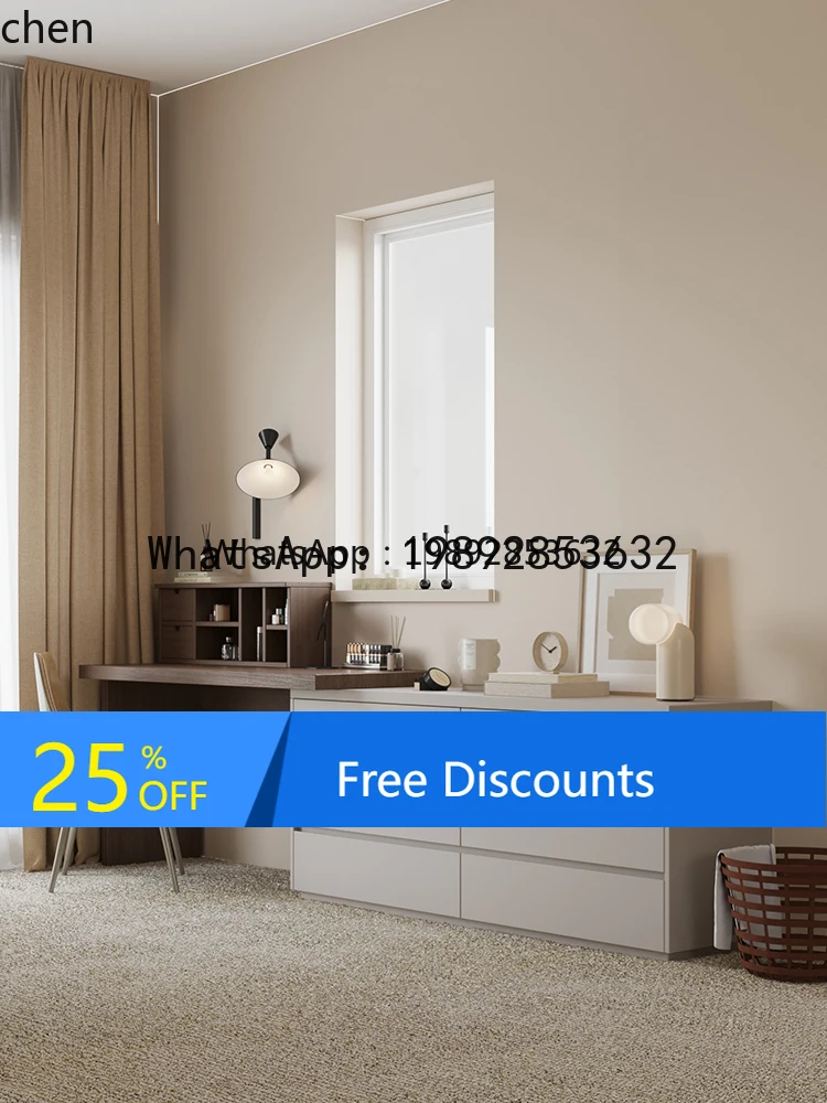 

X1 Minimalist Dressing Table and Chest of Drawers Integrated Bedroom Desk Makeup Table Set living room decoration