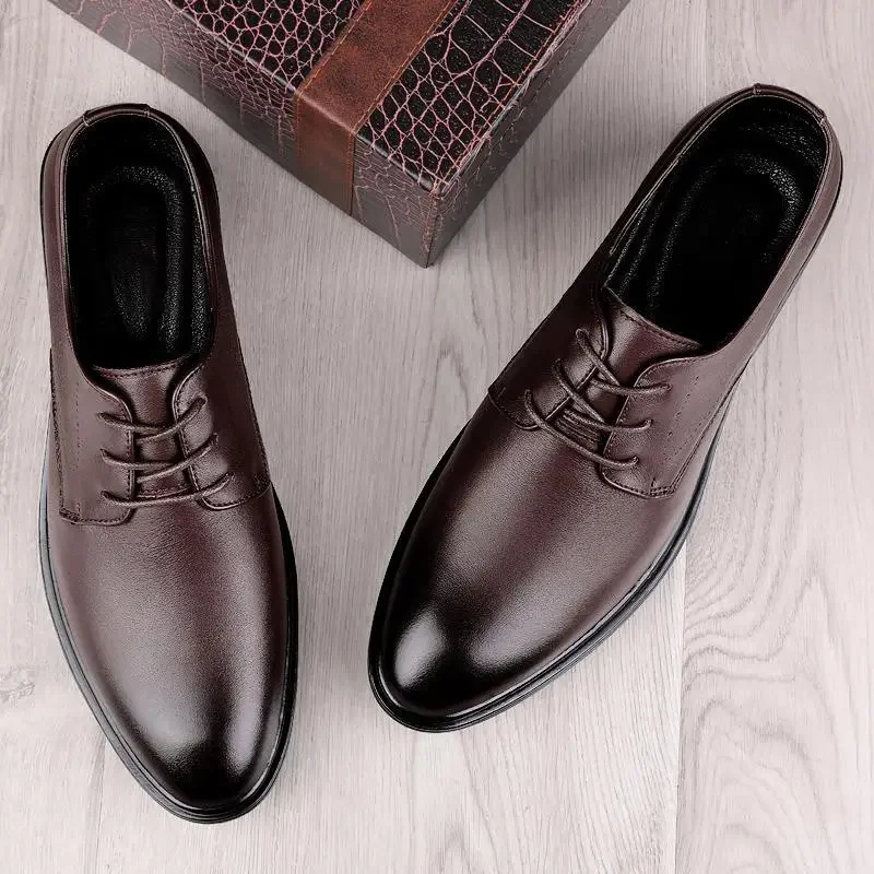 

Dress Party Men's Shoes Leather Shoes Men's Party Teenagers British Students Platform Suit Men's Business Work