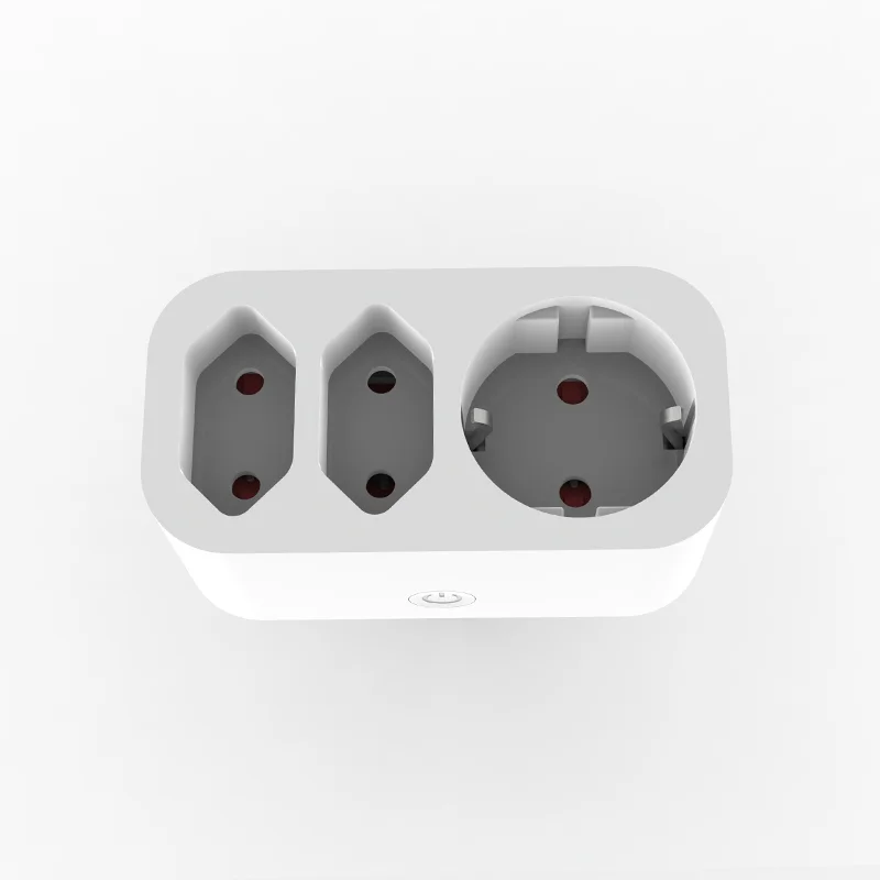 Prise WiFi intelligente, charge rapide 20W, commande vocale/application à distance/moniteur d'énergi