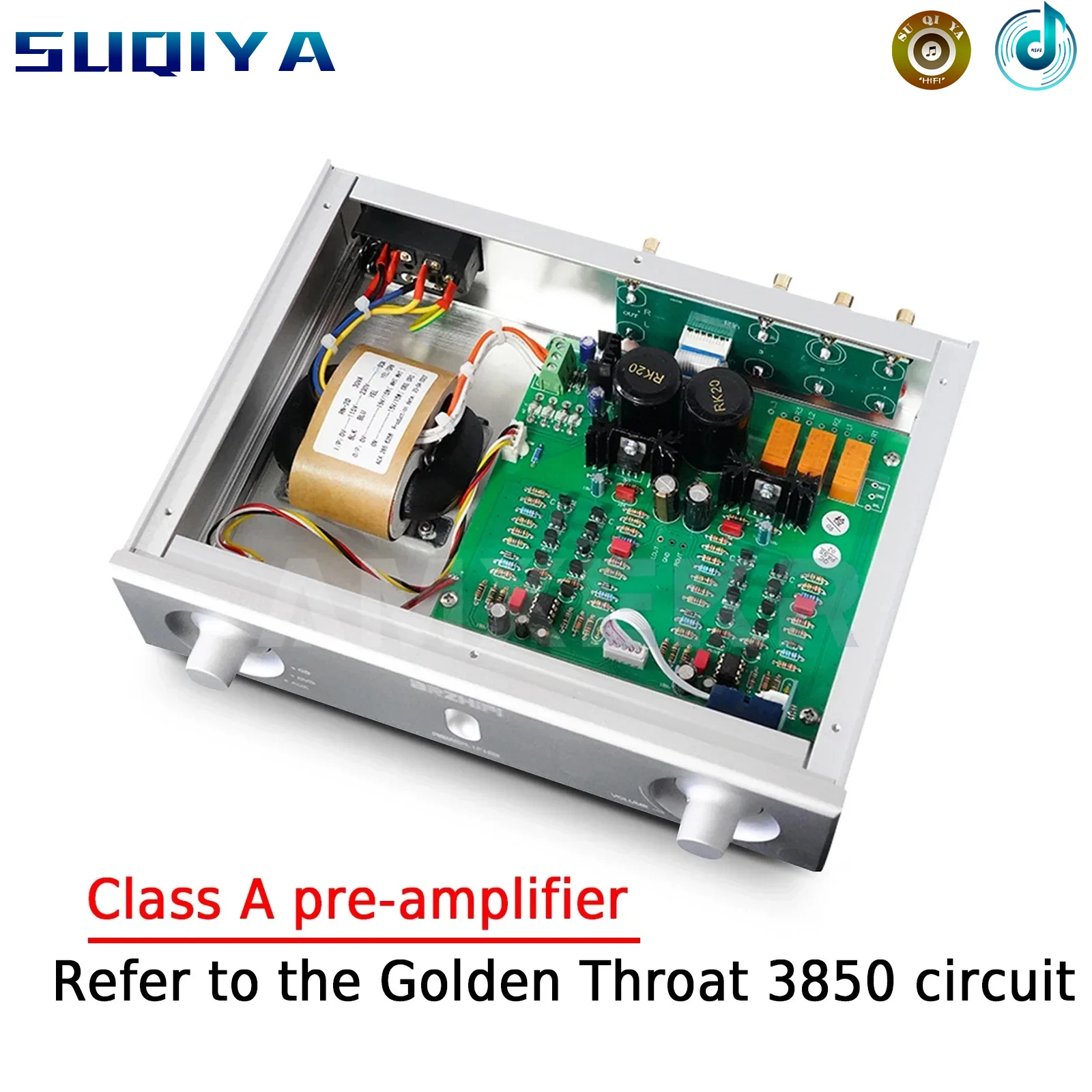 

AMXEKR Reference Golden Voice Circuit C3850 Class A Pre-Fever Hifi Pre-Audio Amplifier Stereo