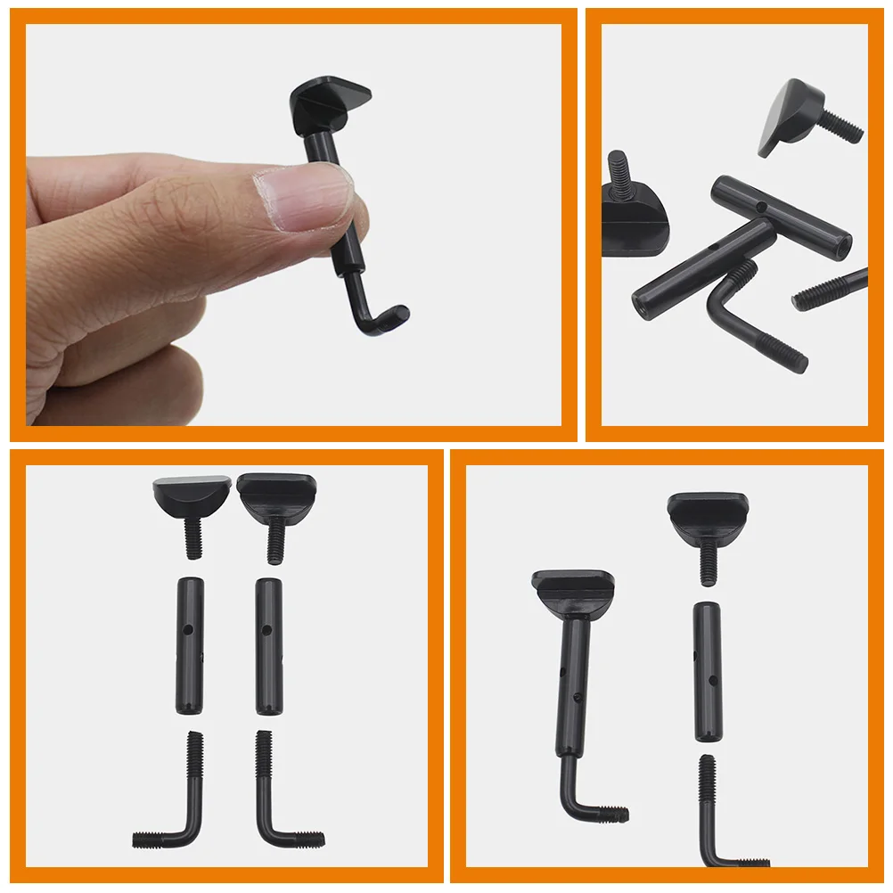 

2 Pcs Screws for 3 4 4 Violin Cheek Clamps Durable Metal Easy Chin Violin Cheek Rest Parts Rest Screw Installation Gifts