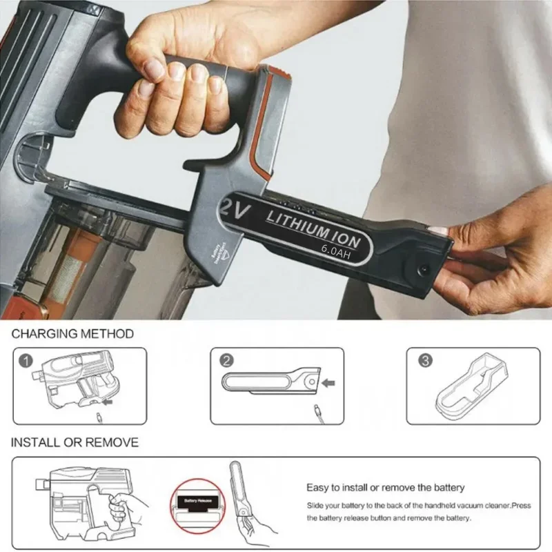 XBAT200 25.2 فولت تبديل البطارية ل القرش XBA-T200 أيون صاروخ IONFlex ION F80 2X IF200 IR70 IF130 أداة السلطة اللاسلكية #5