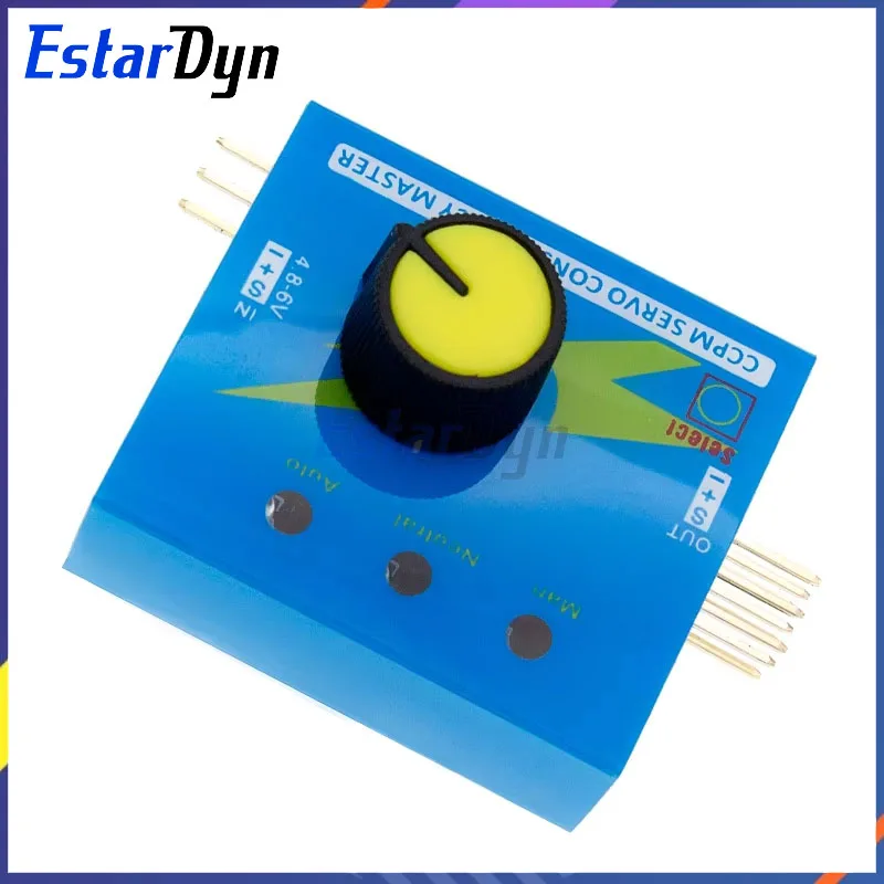 جهاز اختبار مؤازر RC 3CH رقمي متعدد ECS وحدة تحكم في سرعة الاتساق مدقق تعديل جهاز اختبار تروس التوجيه CCPM Master لـ RC