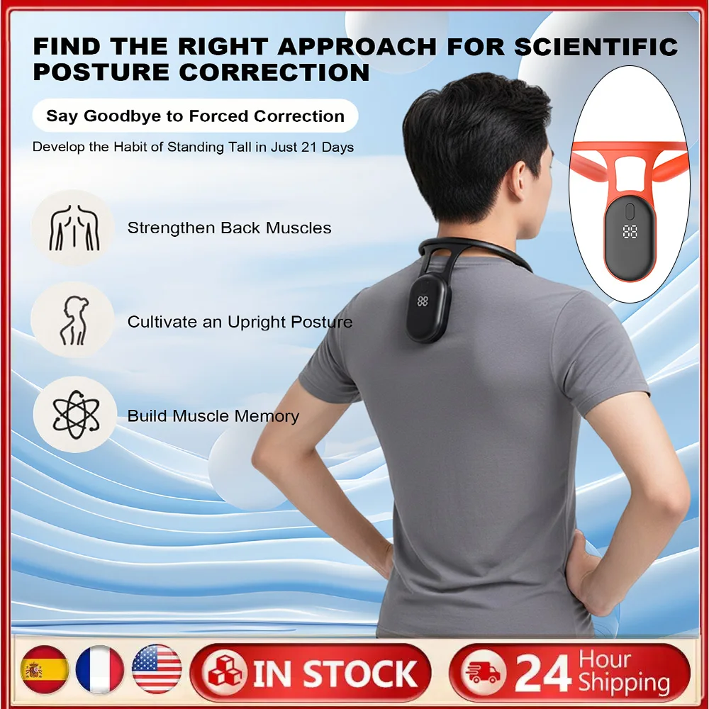 

Тренажер для коррекции осанки с интеллектуальным вибрационным напоминанием, умный тренажер для осанки с научным мониторингом в реальном времени для взрослых