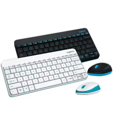 Logitech MK245 2.4G Nano Wireless Keyboard Mouse Combo 1000DPI Plug and Play for Laptop Desktop PC Home Office New Open Box