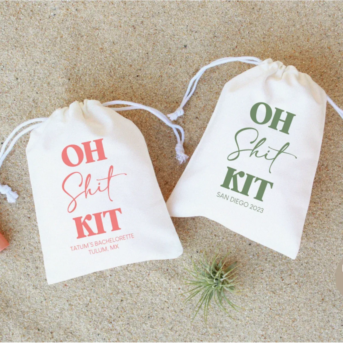 Oh Shit Kit - Personalized Oh Shit Kit - Personalized Party Favor - Hangover Kit - Bachelorette Party Favors - Recovery Kit - We