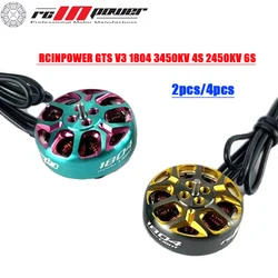 RCINPower GTS V3 1804 2450KV 3450KV 3-6S Lipo Brushless Motor, Suitable For 3-inch free Cinewoop Pipeline Crossing Drones