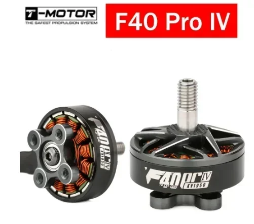 

T-motor F40PRO IV F40 PRO IV Новый выходной бесщеточный двигатель KV1950 KV2400 для RC Drone Racing Multirotor FPV