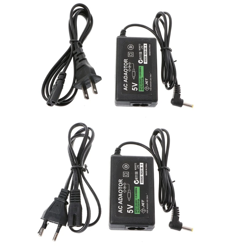 EU/US Plug 5V Home Wall Power Supply Adapter for PSP 1000