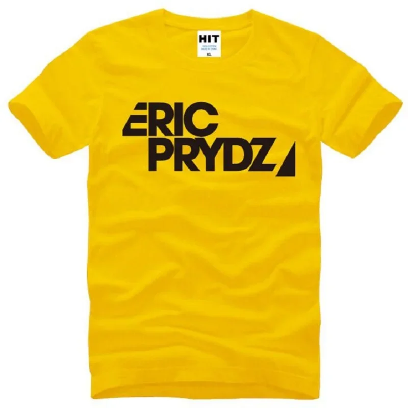 ERIC PRYDZ Music Popular T Shirts Men Summer Short Sleeve O Neck Cotton Men's T Shirt Fashion Music Tee Shirt Homme Fans Clothes