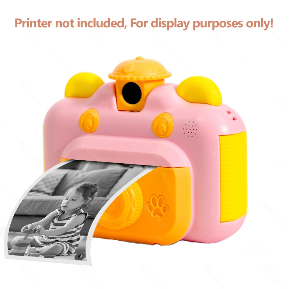 30 ロール/パック 57*25 ミリメートル感熱紙白ステッカー領収書写真用カメラインスタントプリント子供用カメラ印刷用紙交換