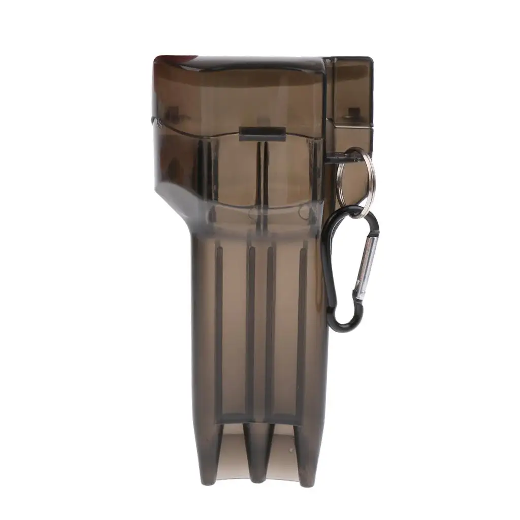 صندوق بلاستيكي شفاف مع إبزيم إغلاق محمول للإكسسوارات الرياضية #5