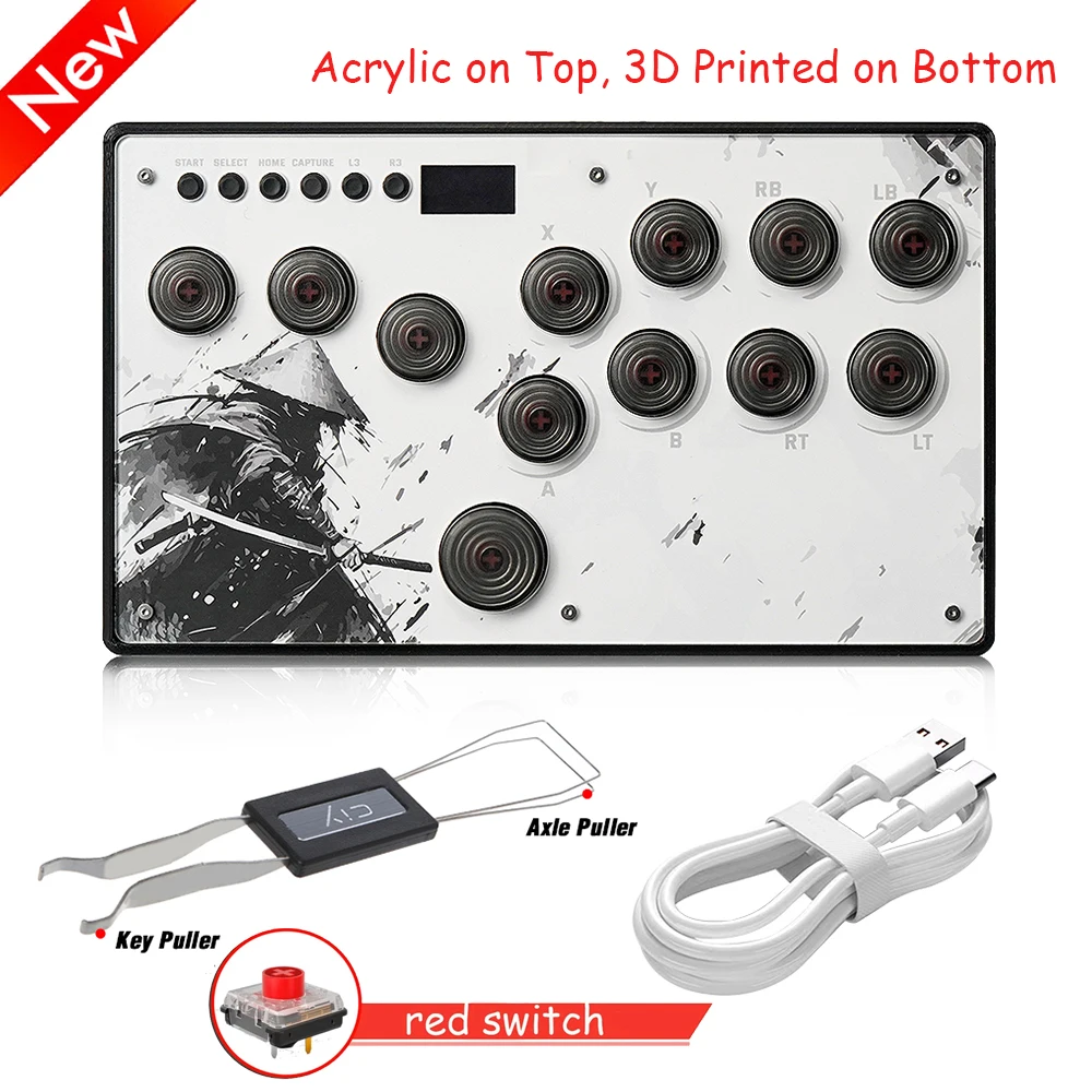 Flatbox Mini HitBox PS4 FightStick for PC/NS