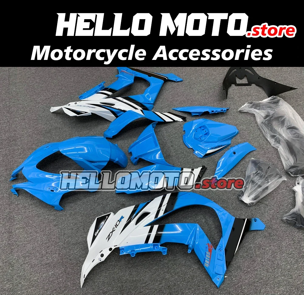 Suitable For ZX-10R ZX10R 2016 2017 2018 2019 2020 Motorcycle Shell Fairings Kits Spoiler ABS Injection Molding Bodywork Set