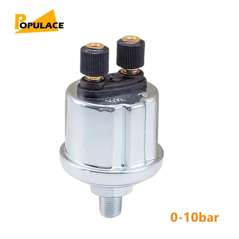 Diesel generator oil pressure sensor VDO parameters Automotive pressure probe 0-10bar oil pressure sensing plug