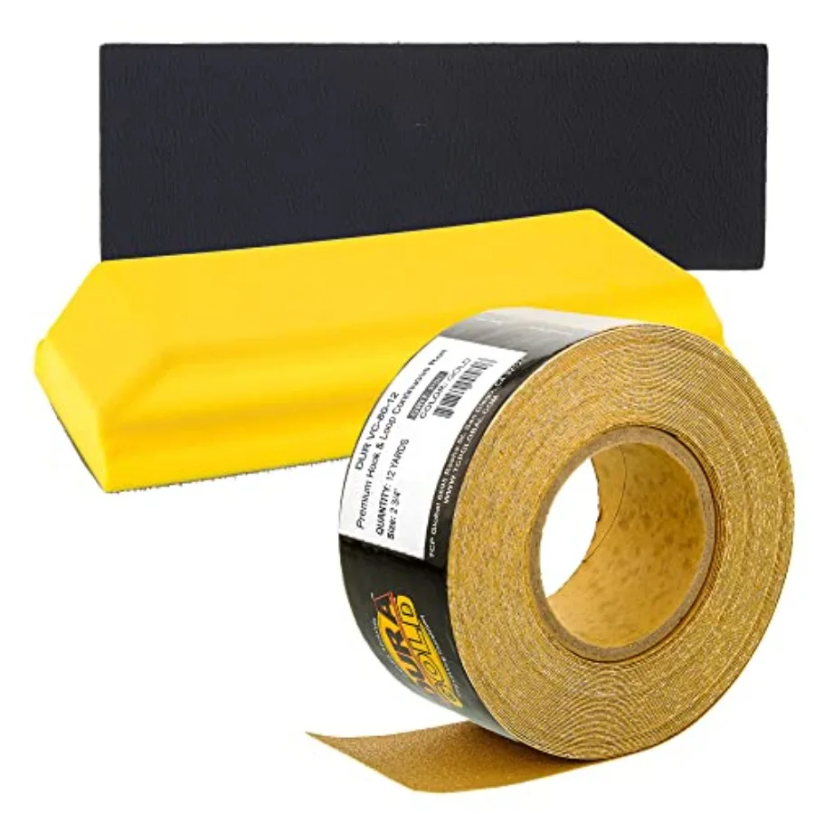 

Прямоугольный шлифовальный блок Pro Series 7-3/4" x 2-3/4" с креплением на липучке и адаптером PSA, зернистость 80, с длинным адаптером PSA