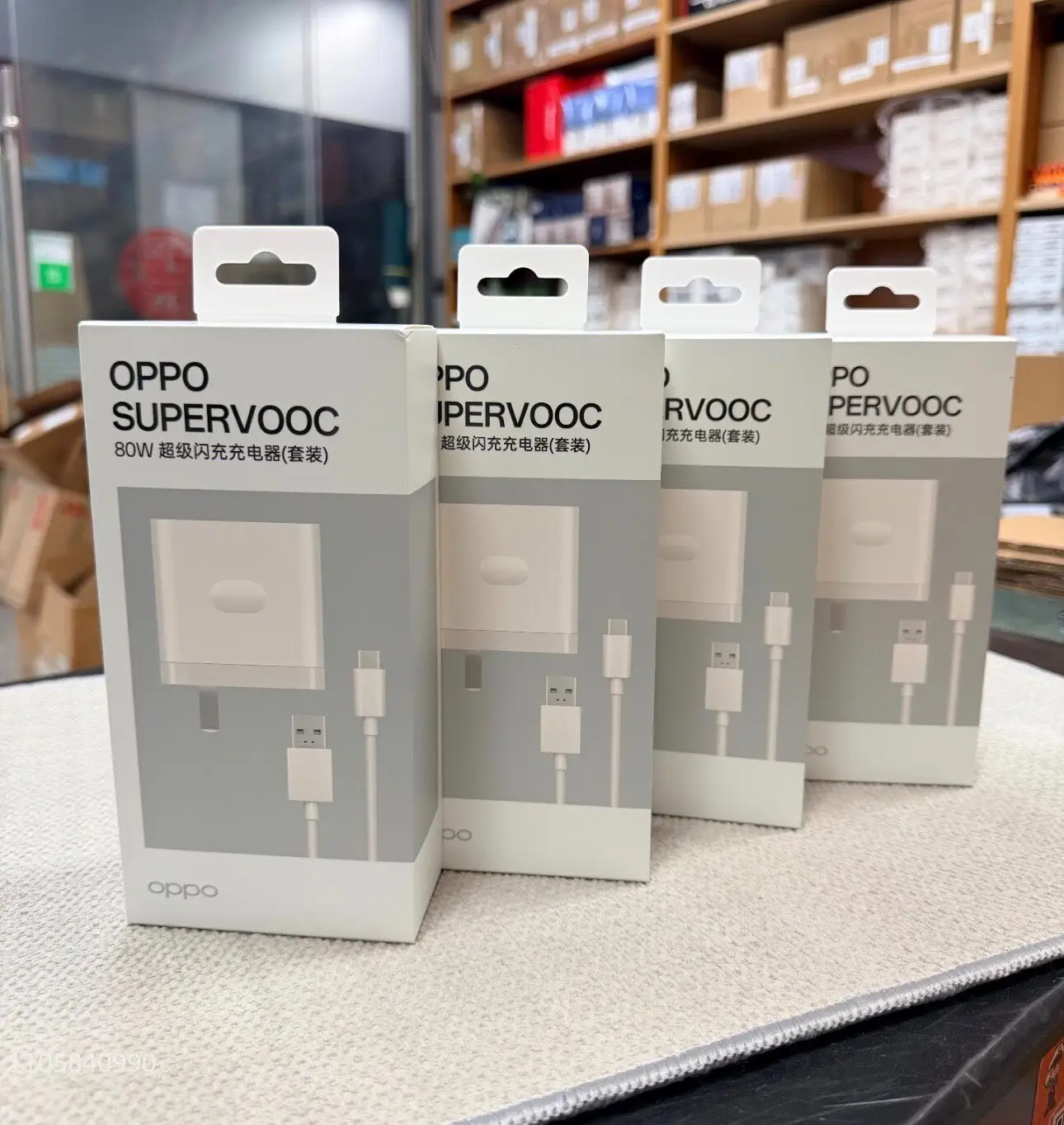 OPPO original SUPERVOOC 80W super flash charger set, full