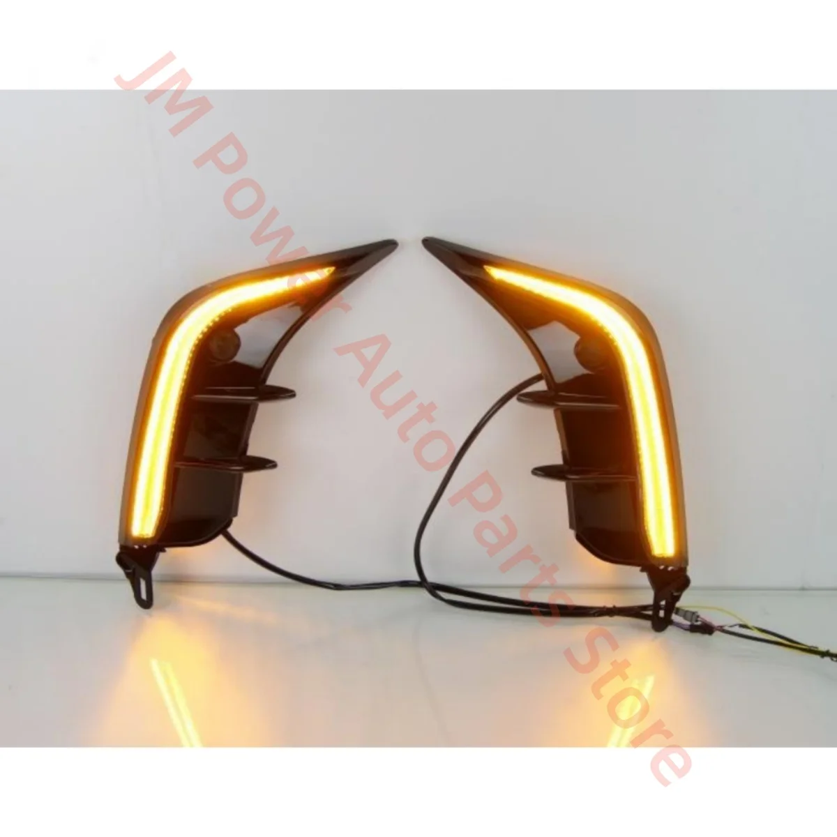 For Toyota Camry SE PLUS 2024 Daytime Running light modification LED 3-color flowing light Turn signa Front fog light Auto parts