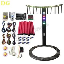 Eye Fast Chips Game Machine Kit Including Motherboard,Cables,Display board and Sticks with Manual, Eye and Hand Speed Challenge