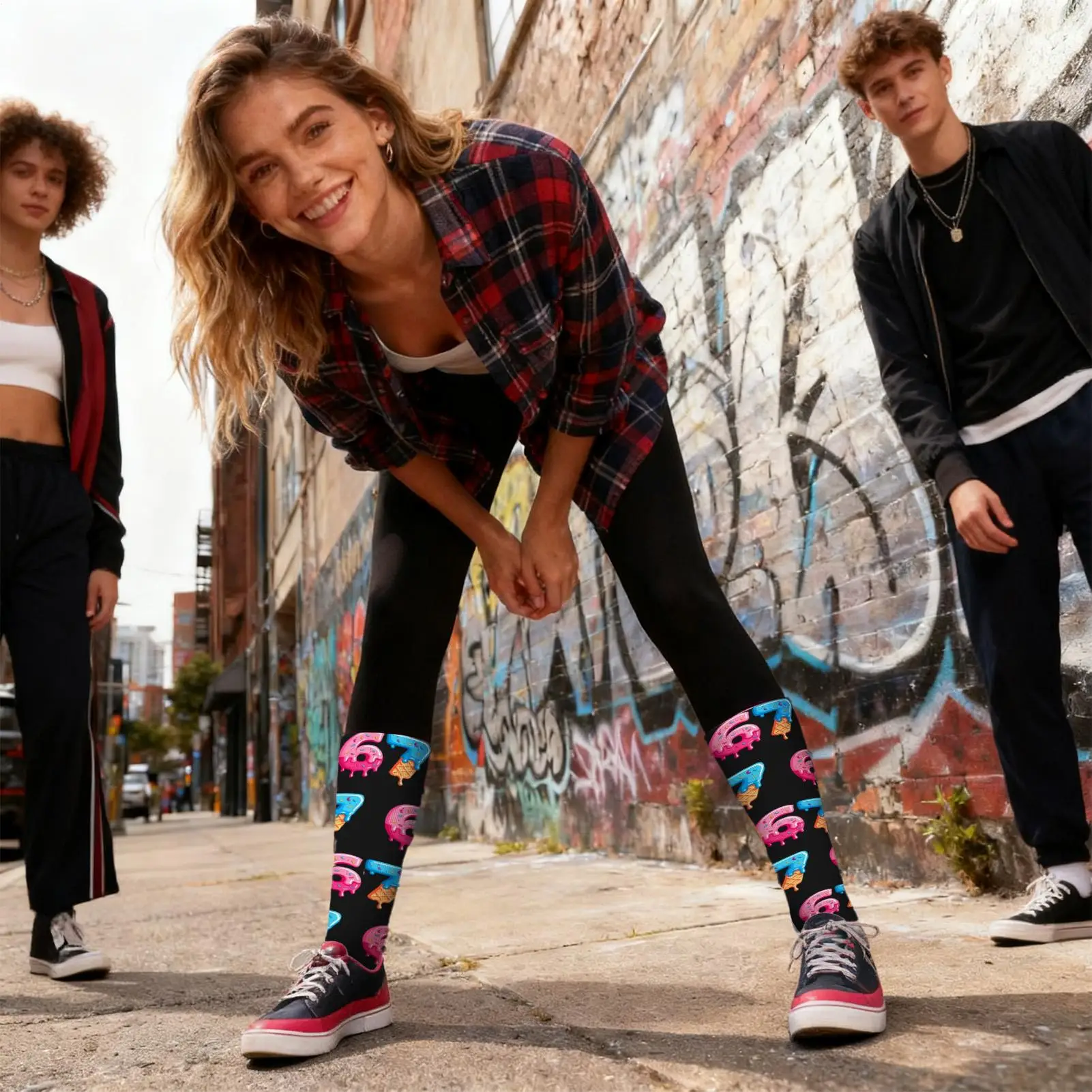 

Молодежные бейсбольные носки, мягкие, легкие, забавные, длинные, спортивные, 67, носки для софтбола, женские, для мужчин, женщин, взрослых, подростков, спортсмен, баскетбол