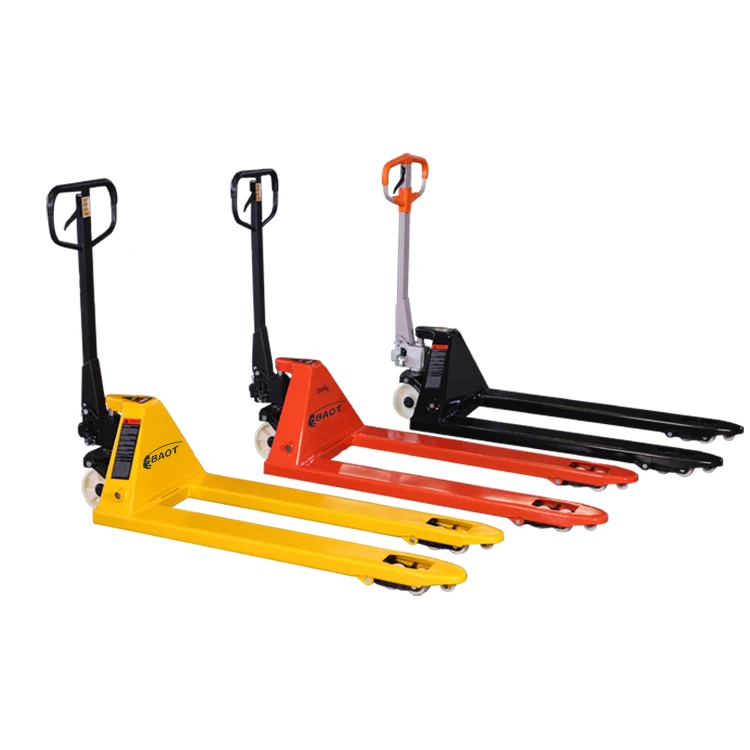 BAOT Moving Tools 2Ton Load Capacity Hydraulic Forklift Pallet Trucks with Sale Price
