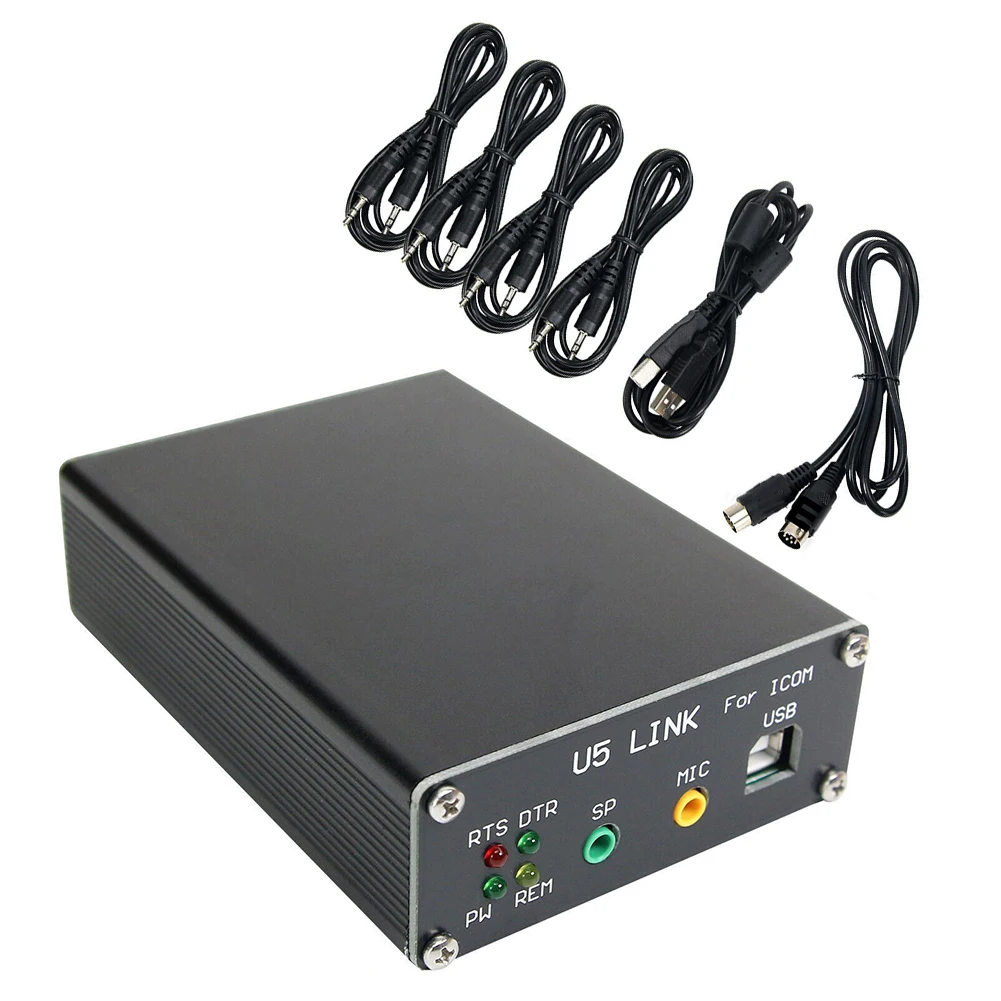 Wishcolor U5 Link For Radio Connector With Power Amplifier Interface DIN8-DIN8 Pc66 (DIN13-DIN8 Data Cable)