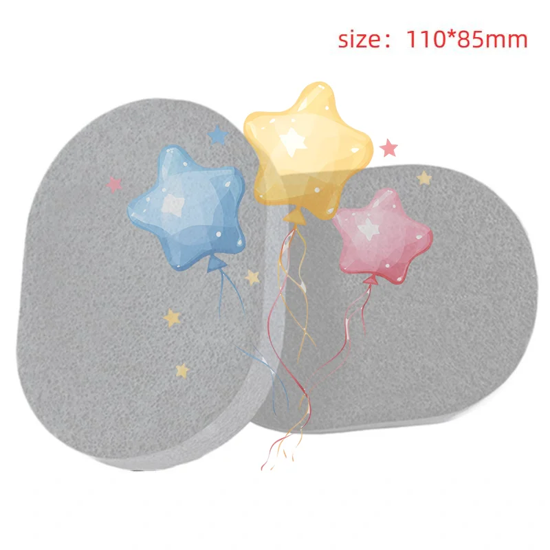 1Pcs Beauty Face Wash Cleaning Cosmetic Puff Soft Natural Black Bamboo Sponge Charcoal Skin Care Tool