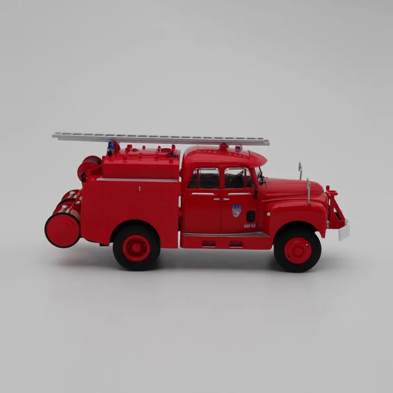 Diecast escala 1:43 IXO Citroen C 46 D motor de bomberos modelo de coche de aleación producto terminado juguete de simulación colección regalo modelo estático