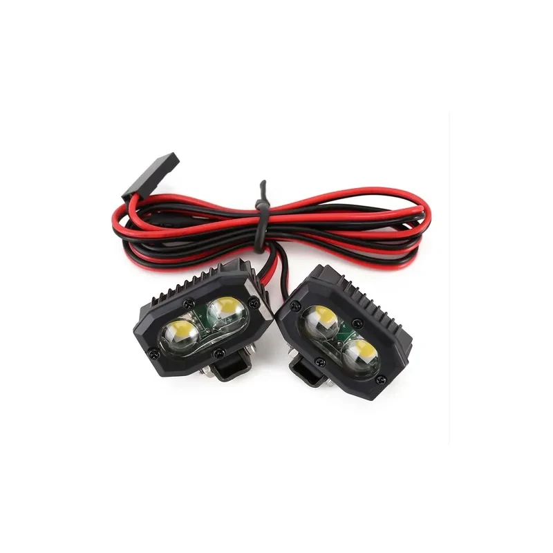 RC Helle LED-Leuchten Scheinwerfer Scheinwerfer für 1/10 RC Car Crawler Axial Traxxas TRX4 TRX6 SCX10 90046 AXI03007 Wraith Gen8 VS4-10 – Detail 7