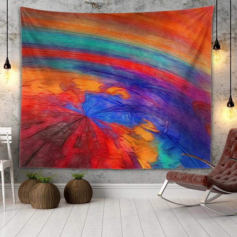 Abstract Art Fashion Street Graffiti Tapestry Home Decor Wall Hanging