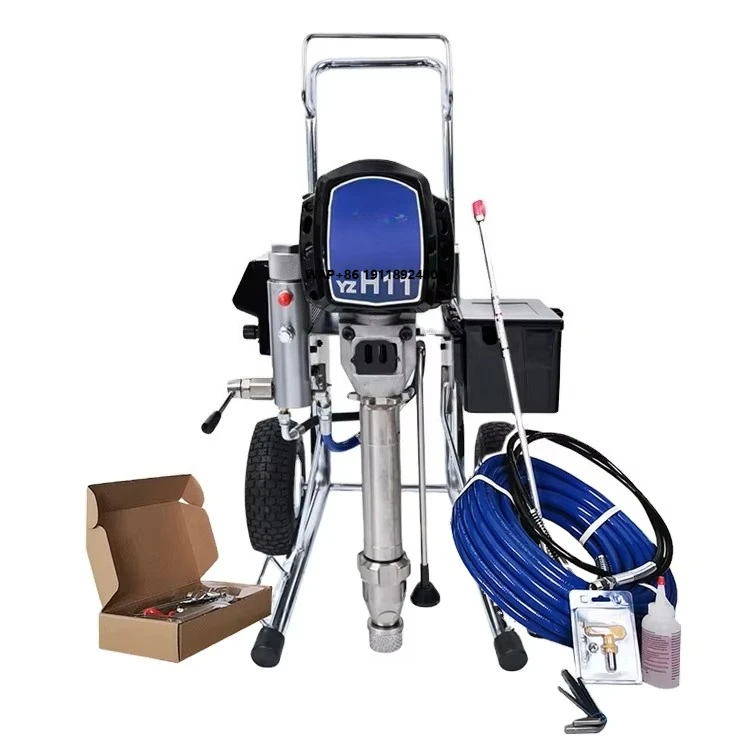 9L/min 4500W Pro Contractor Putty Plaster MARK X Electric Industrial Airless Paint Sprayer Spray Machine